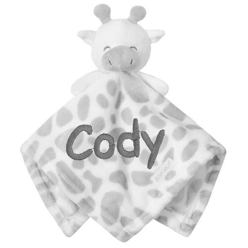 Personalised Baby Comforter Boy Girl Blanket Elephant  Unicorn Baby Gift Blankie