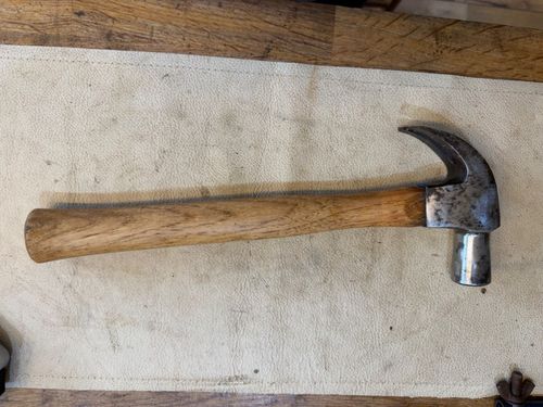 Vintage Stanley 20 oz Claw Hammer  Made in England  — image 4
