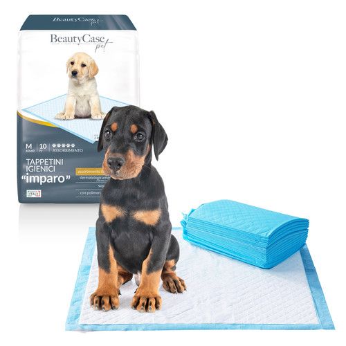 Beauty Case Puppy Training Pads, Dog Pee Pads, 60x60 or 60x90, 5 Drops - 10 Pcs