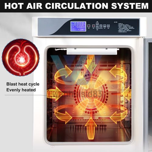 80L Lab Humidity Chamber Temp Humidity Cabinet Machine Heating Cooling Box — image 4