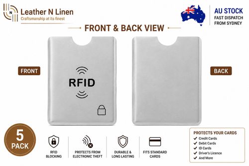 5 Pack RFID Blocking Sleeves Credit Card ID Protector Anti Scan Holders AU Stock — image 2