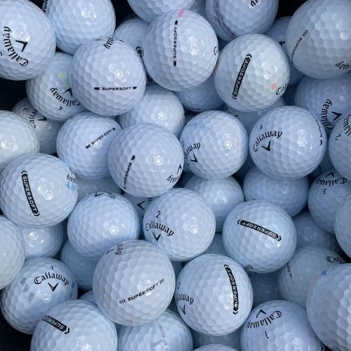 24 CHEAP Callaway SUPERSOFT Pearl/A  Golf Balls "Free Delivery" SUMMER SALE