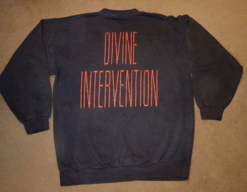 Vintage 1990s SLAYER Divine Intervention Long Sleeve Sweatshirt Top Rare — image 10