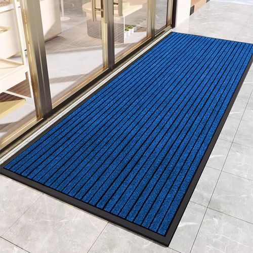 Non Slip Rubber Door Mat Heavy Duty Washable Rug Indoor Outdoor Welcome Door Mat — image 2