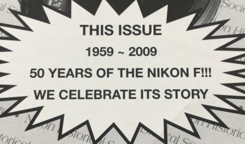 4 Nikon Historical Society Journals: Nikon F Special! — image 2
