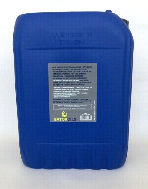 20 litres Gator ISO 32 Hydraulic Oil DIN 51524 part 1 & 2 - REGENERATED OIL — image 5