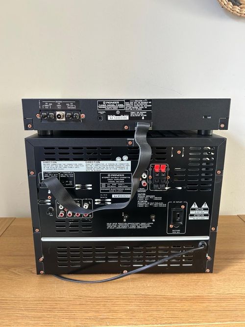 Pioneer DC-Z83 Stereo Double Cassette Deck Amplifier & FZ93L Tuner Set - Working — image 4
