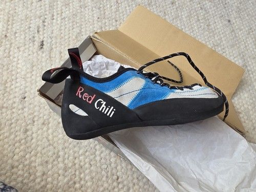 Red Chili Women's Climbing Shoes UK 6, EU 39, Leather, Lace Up,  NEW IN BOX