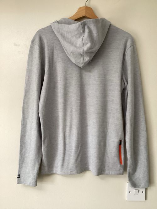 Avalanche Women’s Grey Pullover Hoodie Pockets Raglan Sleeve Size S — image 5