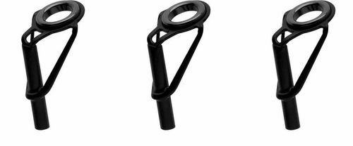 Fishing Rod Top Ring Tip Eye Guide Black Replacement Stainless 1st Class Post UK — image 6