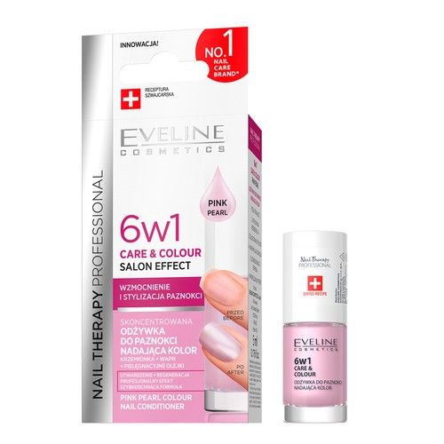 Eveline Nail Therapy Professional Care & Colour 6in1 Nail Conditioner 5ml