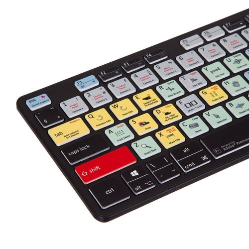 Adobe Premiere Pro Keyboard - Slimline Wired/Wireless — image 1