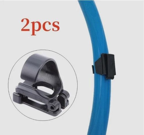 2Pcs Universal Diving Snorkel Buckle Breathing Tube Clip Snorkel Mask Keeper