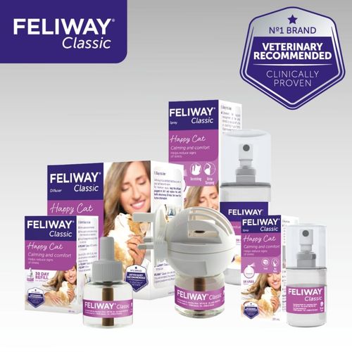FELIWAY Classic Diffuser & 30 Day 48ml Refill Comforts Cats Helps Stress/Anxiety — image 7