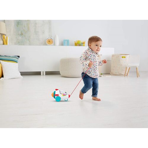 Fisher-Price Dream Land Pull Along Rocket 12+ months 1+ year baby Toddler Toy — image 8