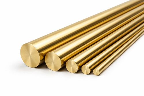 Brass Round Bar Rod CZ121 | 3mm–65mm Diameter | Metal Turning stock brass UK