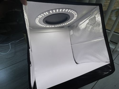 Portable Photo Studio Photography Light box LED Multiple Backgrounds Photo box — image 6