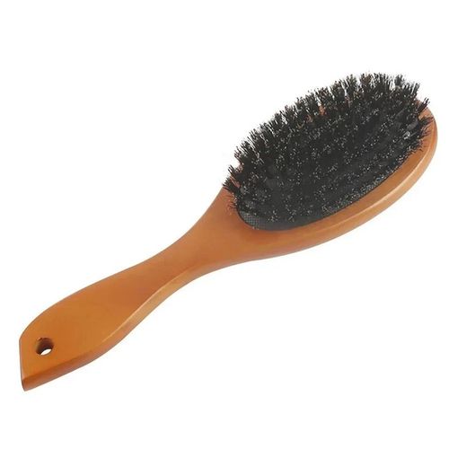 Boar Bristle Hair Brush, 100% Soft Natural Bristles for Thin and Fine Hair UK — image 2