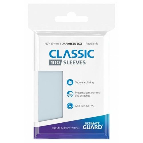 ULTIMATE GUARD SMALL / STANDARD CLASSIC SOFT PENNY SLEEVES YUGIOH POKEMON MTG
