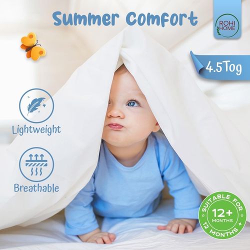 Cot Bed Toddler Duvet Quilt & Pillow Set 4.5 7.5 9 Tog Baby Bedding Set — image 4