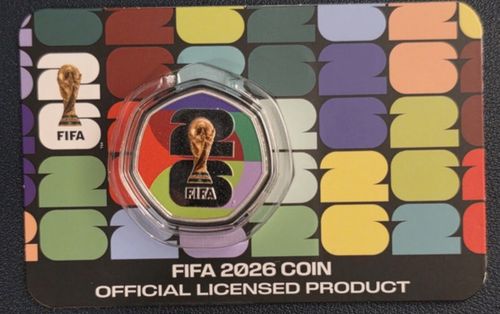 IN HAND Fifa World Cup 2026 Coin Solomon Islands 50 Cents Koin Club. — image 3