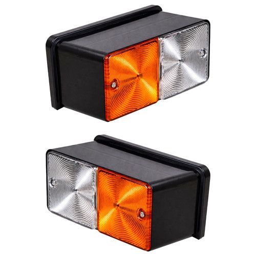 Fits Ford Tractor Front Side Light Lens 4600 550 5610 7610 7700 8700 New Holland