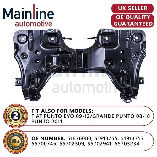 Front Subframe Crossmember Engine Subframe Carrier for Opel Vauxhall Corsa D — image 2