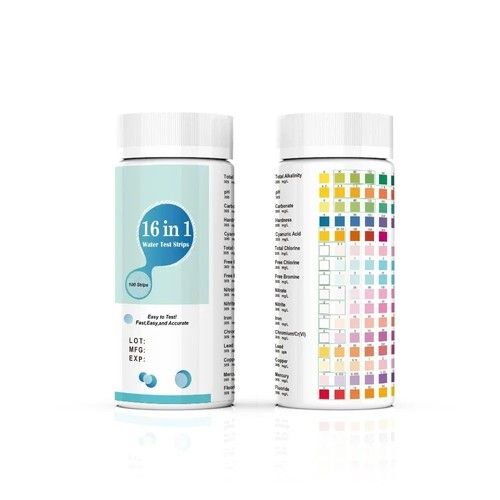 7 in 1 PH Test Fish Tank Water Tropical Aquarium Pond Water Test Strips Kit