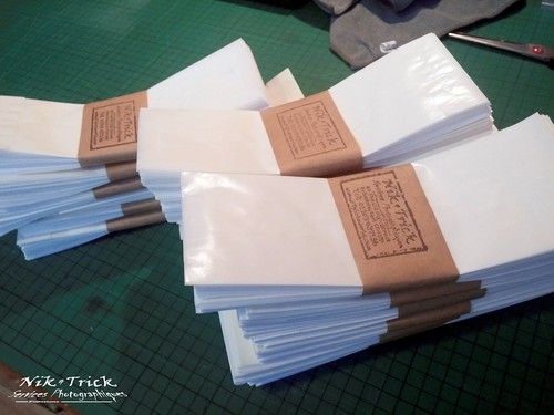 Negative Glassine Storage Bags by Nik & Trick ~ 120, 127, 35mm, Stamps ~ 100 Pk