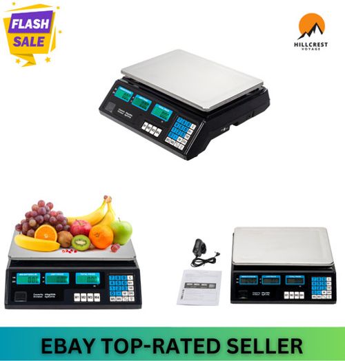 40kg Electronic Digital Price Scale for Shop Retail Food Weighing Commercial
