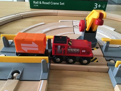Brio World Rail and Road Crane set, 33208. complete with box. — image 2