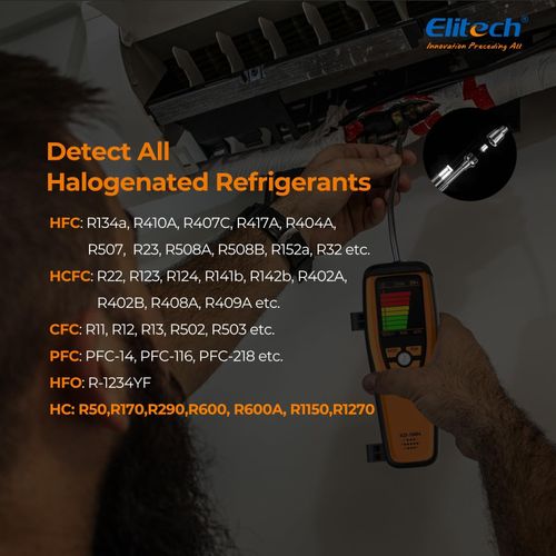 Elitech HVAC Refrigerant Leak Detector HeatedDiode Sensor Freon Sniffer ILD-100H — image 4