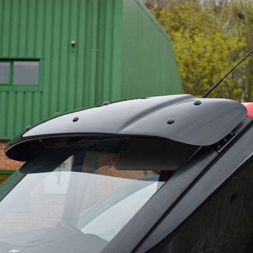 FOR FORD TRANSIT MK7 07-13 BLACK SOLID SUNVISOR SUN VISOR WIND DEFLECTOR TOURNEO — image 2