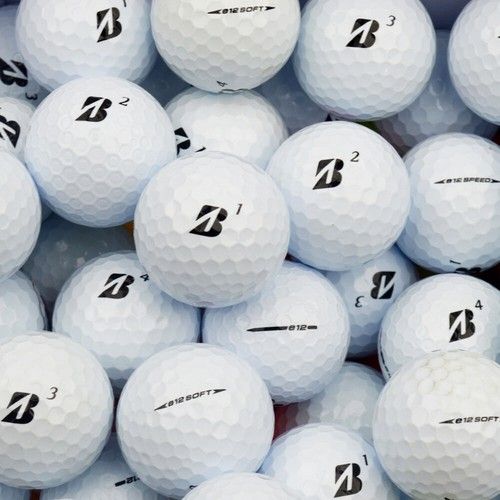 Bridgestone E12 Golf Balls Grade A Soft Distance Lake Balls 12-100 Ball Pack