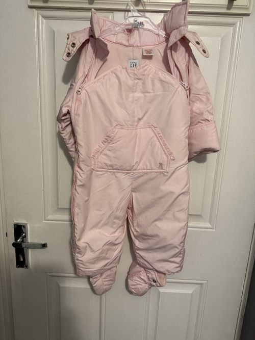 GAP Baby Girls Winter Snowsuit, Size 9-12 Months — image 12