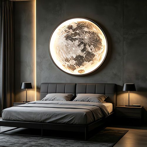 Wall Lamp Dimmable Kitchen Luxury Crystal Wall Lamp Night Light Remote Control