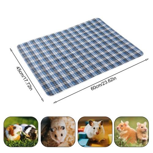 Large Guinea Pig Cage Liners Pads Pee Pads Bedding Washable Waterproof 2 Colors