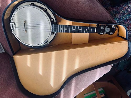 Dallas Banjo Uke C Model 4-String Tenor Closed Back w/ Hard Case Vintage 1934 — image 1