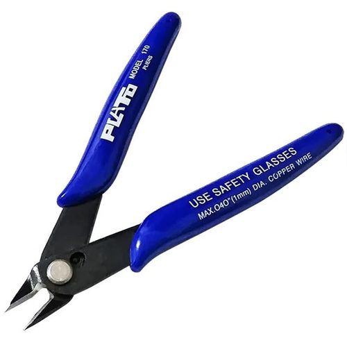 Flush Cut Electrical Wire Cable Cutters Cutting Side Snips Flush Nipper Pliers — image 6