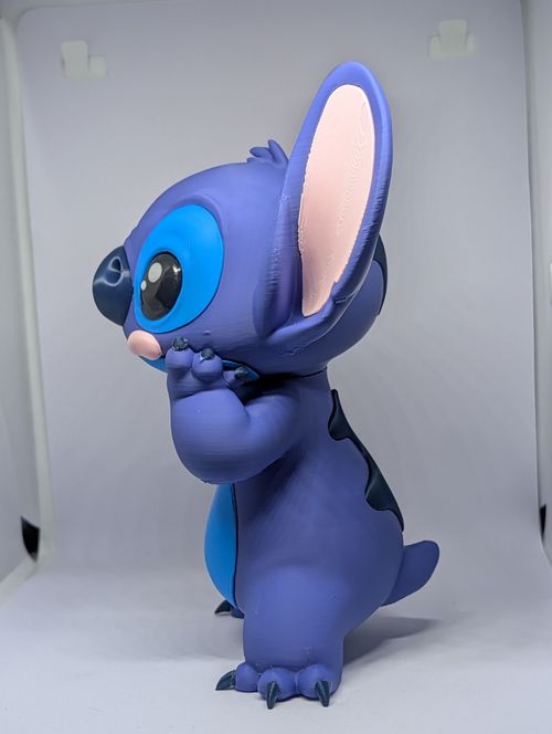 Disney Stitch Character Figurine Figure - 3D printed 20 cm high large model — image 3