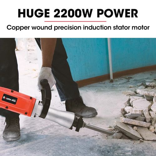 65 J Demolition Hammer 2400RPM Concrete Breaker Impact Force Jack Hammer — image 5