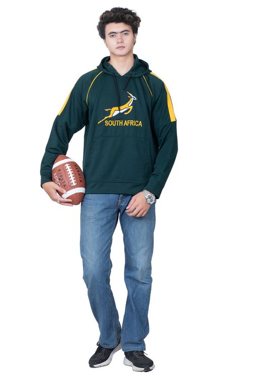 South Africa hoodie South Africa rugby Top Springbok Rugby Fun Shirt dark green — image 2