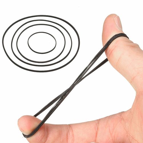 100pcs 40-135mm Mixed Rubber Drive Belts for Cassette Tape Deck CD DVD Player — image 6