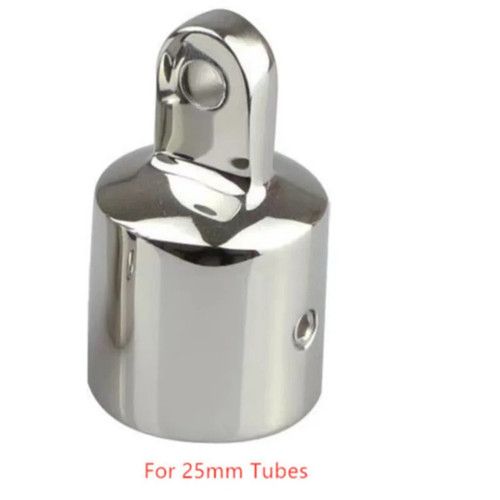 20mm/22mm/25mm Boat Eye End Cap Bimini Top Fittings 316 Stainless Steel Hardware