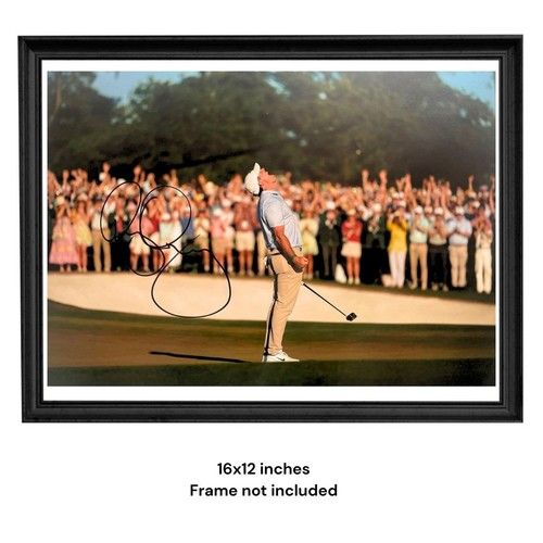 Rory McIlroy Hand Signed Masters Golf Autograph 16x12 Photo - PSA Approved & COA
