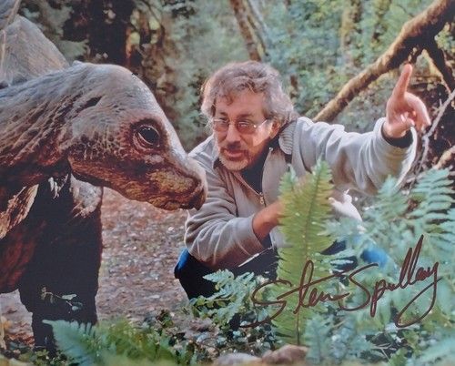 Steven Spielberg Jurassic Park Director Signed Autograph Photograph COA 