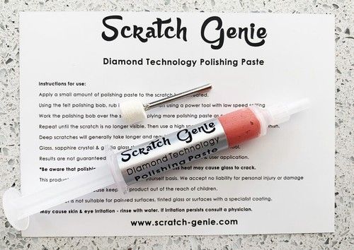 Watch Glass Scratch Remover Watch Polishing Kit Acrylic, Glass, Sapphire Crystal