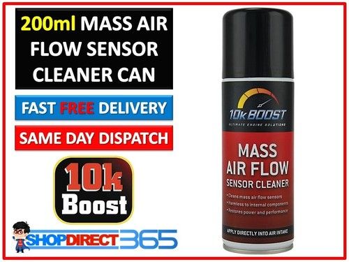 Car MAF Mass Air Flow Sensor Cleaner Spray Restore Power Performance 10K Boost