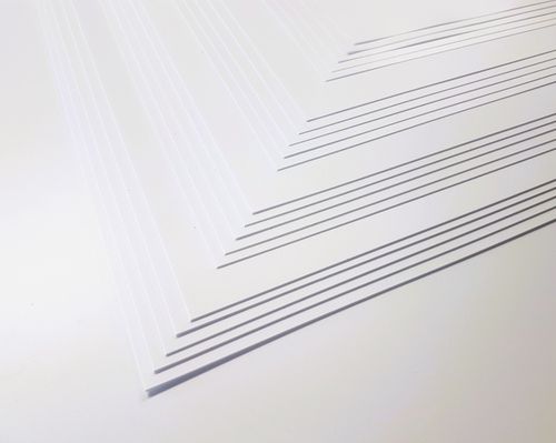 Plasticard Sheet White Matt High Impact Polystyrene HIPS 0.25 0.50 0.75 1mm — image 8