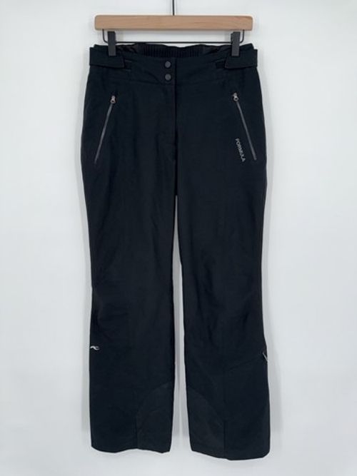 KJUS Formula Pants Womens Medium 38 Black Dermizax EV Insulated Snowboarding Ski